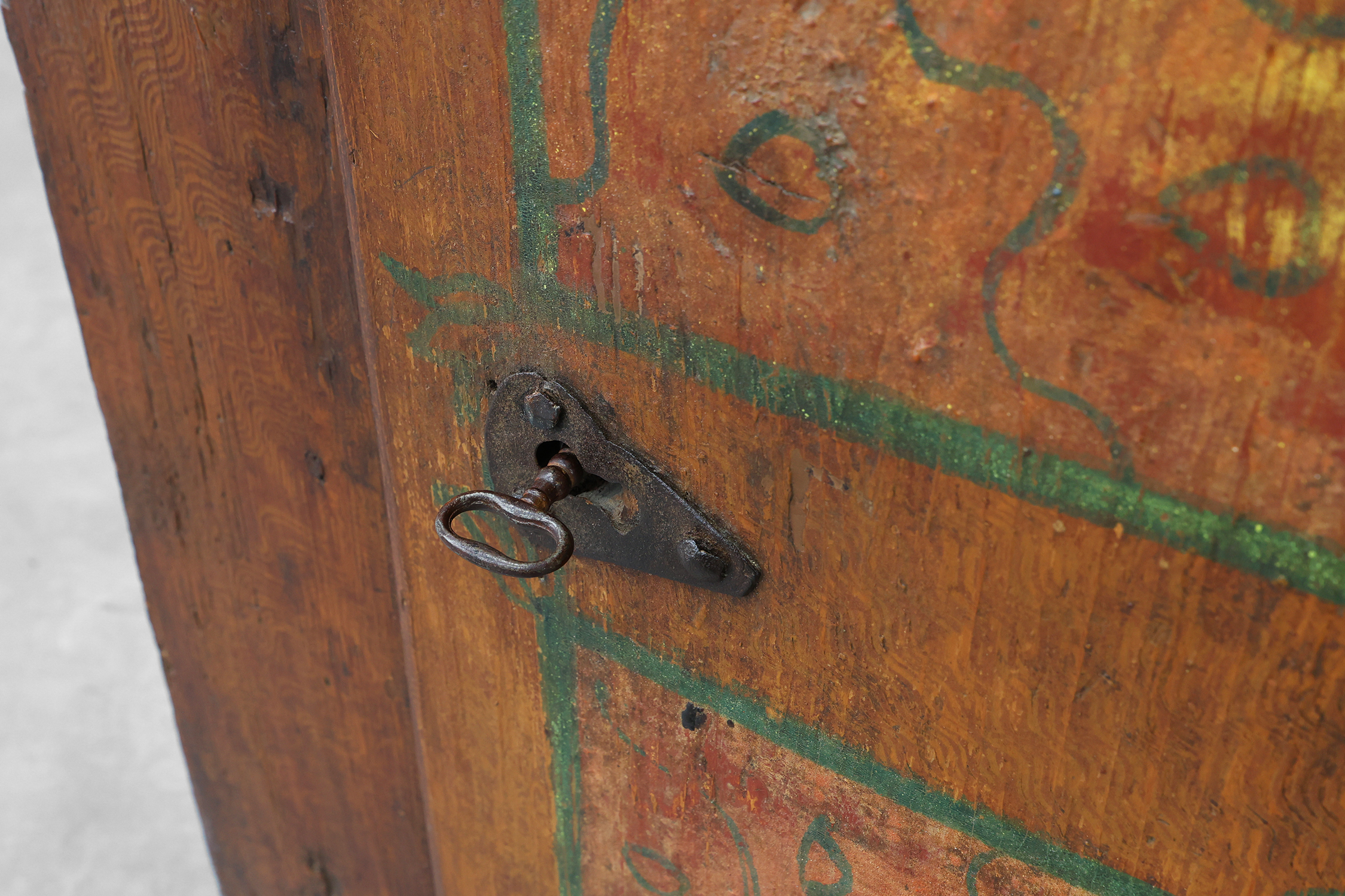 Small Antique Oak Cabinet, France, 18th Centurythumbnail